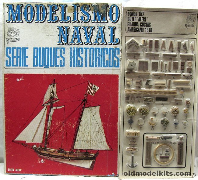 San Cugat Del Valles 1/30 Revenue Cutter Alert 1818, 152 plastic model kit